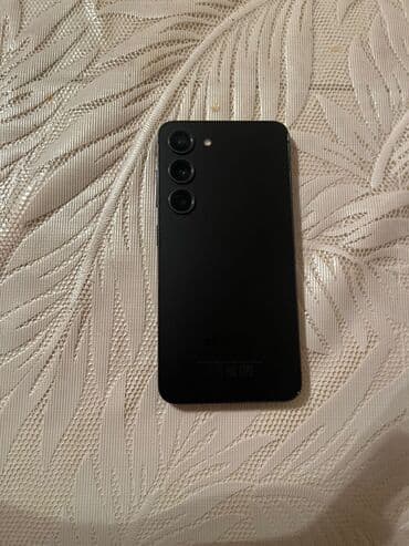 es 23 telefon: Samsung Galaxy S23, rəng - Qara, Barmaq izi — 3