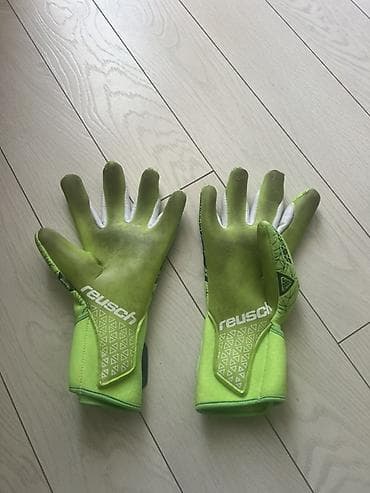 Əlcəklər: Reusch qapıçı əlcəkləri - Brend: Reusch - Rəng: açıq neon-yaşıl, tünd — 3