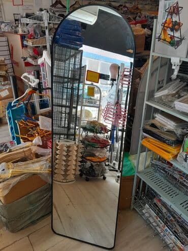 купить зеркало в баку: Зеркало Напольное, Круг, Декоративное — 6