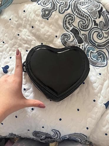 Digər aksesuarlar: Terranova markalı çiyin çantası - Forma: ürək formalı - Rəng: qara — 3