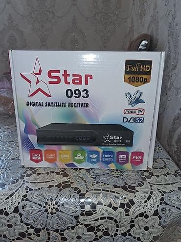 tv disk: Star 093 rəqəmsal peyk qəbuledicisi Xüsusiyyətlər: - DVB-S2 standartı — 1