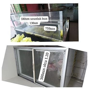 Soyuducu vitrinlər və şkaf - Şüşəli soyuducu vitrin: - Uzunluq: 180 lalafo.az -da Soyuducu vitrinlər və şkaf - Şüşəli soyuducu vitrin: - Uzunluq: 180