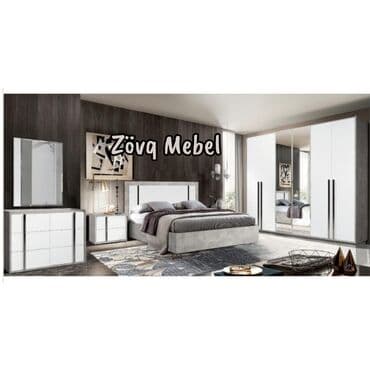 спальный гарнитур каракол: 2 təknəfərlik çarpayı, Dolab, Termo, 2 tumba, Belarusiya, Yeni — 2