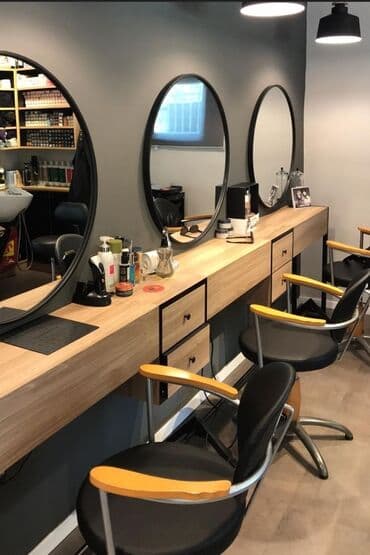 soft home: Yeni, Saş kəsimi üçün masa, Güzgülü — 6