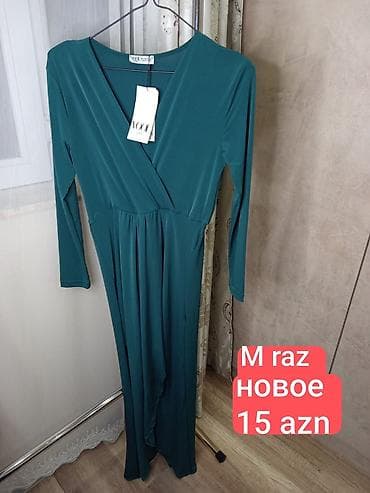 Повседневное платье, Макси, M — 1