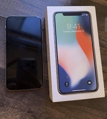 IPhone X, 64 GB, Gümüşü, Face ID lalafo.az -da IPhone X, 64 GB, Gümüşü, Face ID