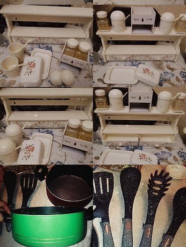 Mətbəx üçün komplekt dəst Tərkib: - İkiqat divar rəfi: üst hissədə