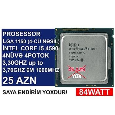 ddr3: Kompüter üçün Core i3 i5 i7 Prosessorlar ⭐LGA 1156 (1ci nəsil) İntel — 6