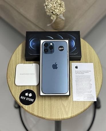 IPhone 12 Pro Max, 128 GB, Pacific Blue, Zəmanət, Simsiz şarj, Face ID lalafo.az -da IPhone 12 Pro Max, 128 GB, Pacific Blue, Zəmanət, Simsiz şarj, Face ID