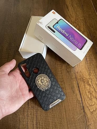 redmi es9: Redmi Note 8, 128 GB, rəng - Mavi, İki sim kartlı — 3