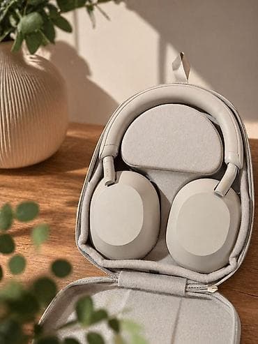 ses mixeri: Simsiz (Bluetooth) Qulaqcıqlar, Sony, rəng - Bej — 1