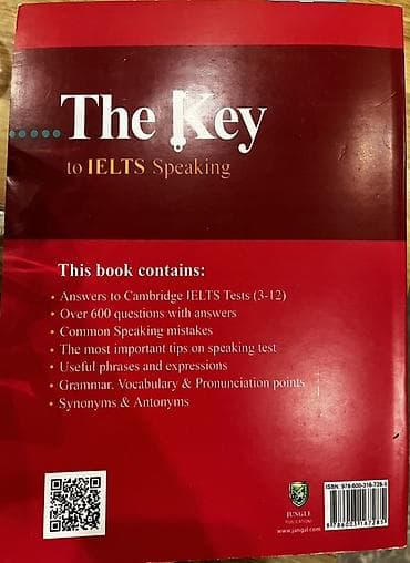İdman və hobbi: Məhsul: “The Key to IELTS Speaking” 

Kitab istifadə olunmayıb — 2