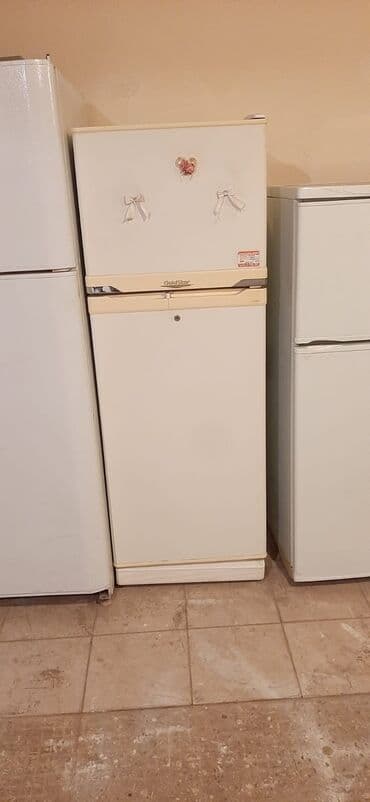 no frost soyuducu: İşlənmiş 2 qapılı Cinar Soyuducu Satılır, rəng - Ağ — 17