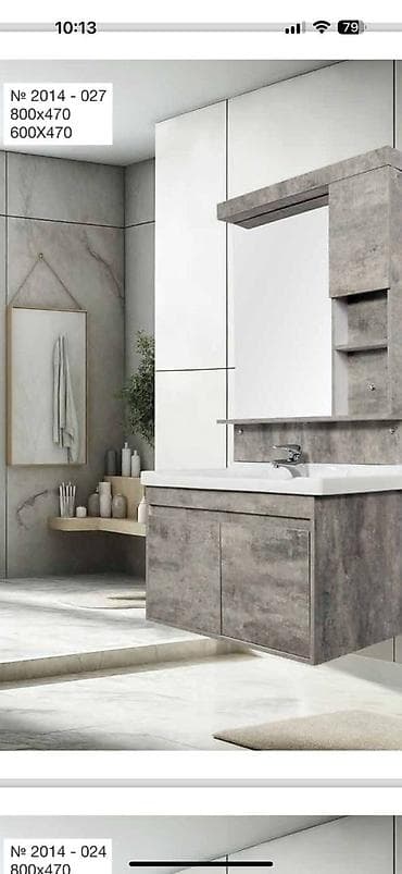 gencede mebel: Vanna otağınızda dəyişiklik vaxtıdır! 🚿 Keyfiyyətli materiallar və — 3