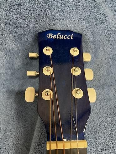 Musiqi alətləri: Belucci akustik gitara – model GC-3810 - 1 sim:ince Mİ (E) sinigdi — 3