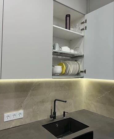 taxta lusturlar: Sifarişlə mətbəx dəsti, Özü çəkən petlələr, Mat laminat, Kredit var, Pulsuz çatdırılma, Ödənişli çatdırılma, Ünvandan götürmə — 4