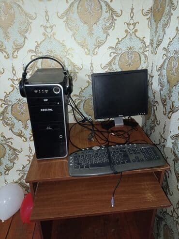 Serverlər: Masaüstü kompüter dəsti Dəst tərkibi: - Sistem bloku: ön paneldə 2x — 1