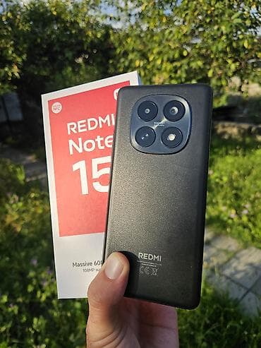 islenmis maqintafon: Redmi 256 GB, rəng - Qara, İki sim kartlı — 4