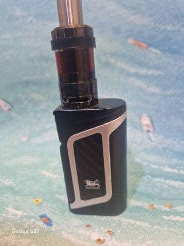 Toy paltarları və aksesuarları: Elektron siqaret (vape) mod və tank komplekti - Korpus: qara rəngli — 1