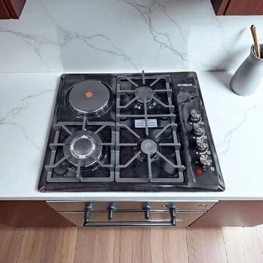 tok peçləri: Плита Газовая, Встраиваемая, 4 конфорки, Новый — 4