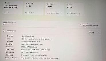 dji mini 4 pro: İşlənmiş Lenovo IdeaPad, 15.6 ", Intel Core i5, 512 GB, Ünvandan götürmə — 5