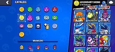 qızıl kulcə: Brawl Stars hesabı – yüksək səviyyəli kolleksiya - Brawlers: 88/101 — 10