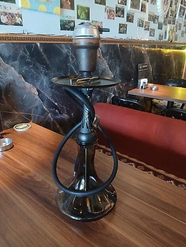 Şəxsi əşyalar: Şüşə kolbalu, müasir dizaynlı nərgilə dəsti - Komplekt: şüşə kolba — 3