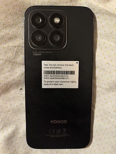 Honor X8b, 256 GB, rəng - Qara, İki sim kartlı — 1