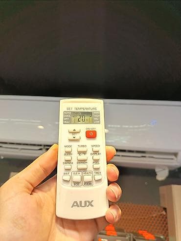 165 ekran tv: Kondisioner AUX, İşlənmiş, 85-90 kv. m, Split sistem — 3