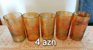 suse caynikler: Kasalar, 2 ədədli dəst, rəng - Göy, Şüşə — 15