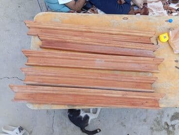 купить дверь межкомнатную: 5 ədəd fıstıq qapı: 4 ədəd şüşəli 1 ədəd sadə - Material:fıstıq - — 8