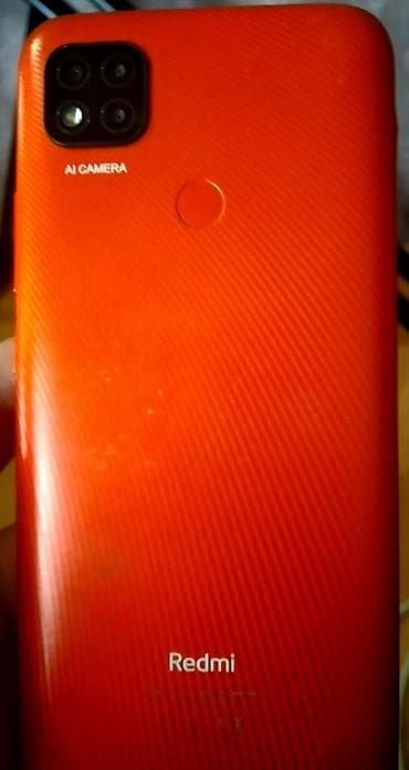 Redmi 9C, 64 GB, rəng - Narıncı, Barmaq izi