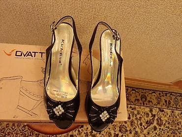 Ölçü: 38.5, rəng - Qara, İşlənmiş