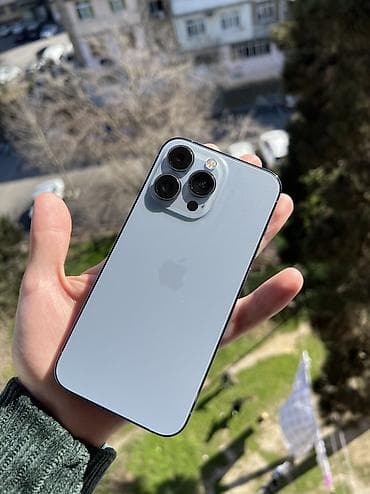 IPhone 13 Pro, 256 GB, Sierra Blue, Simsiz şarj, Face ID, Sənədlərlə — 4