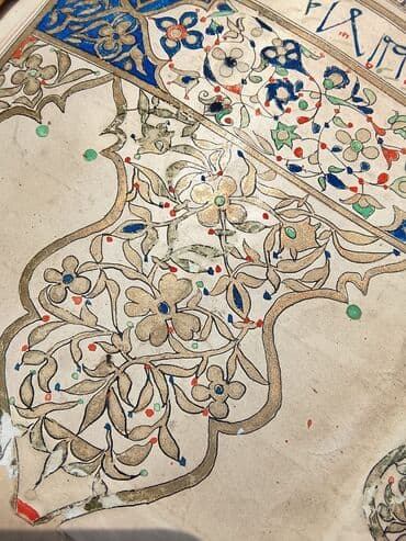 литература 6 класс учебник азербайджан: Bu, qədim ərəb dilində yazılmış əlyazmadır. Mətn qəhvəyi mürəkkəblə — 6