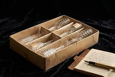 Столовые приборы: Рюмки, Стекло, Набор из 6 шт., СССР — 2