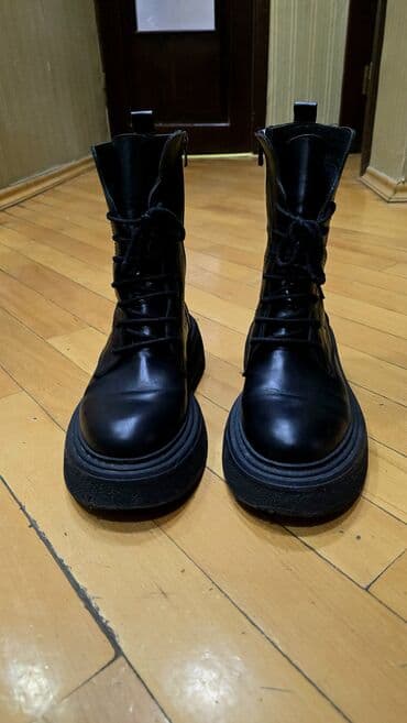 Opel: Məhsul: Qara dəri kişi ayaqqabısı (slip-on) Təsvir: - Klassik qara — 4