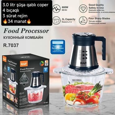 Mətbəx kombaynları və doğrayıcıları: Mətbəx kombaynı Yeni, Ödənişli çatdırılma, Rayonlara çatdırılma, Ünvandan götürmə — 12