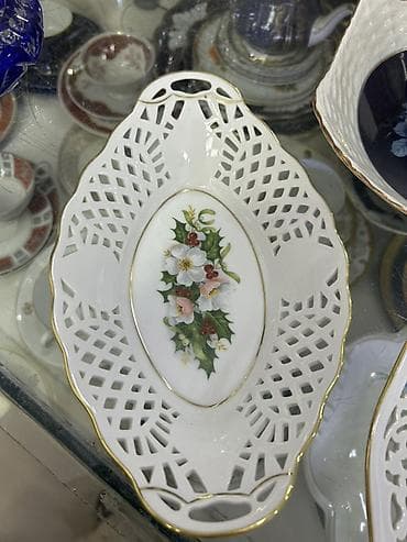 profiller: Boşqablar, 6 ədədli dəst, rəng - Ağ, Farfor, Almaniya — 9