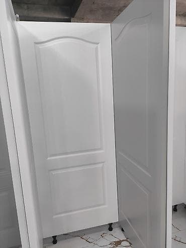 gozel tort sekilleri: Ağ rəngli MDF qapı - Material: keyfiyyətli MDF, hamarlanmış və boyalı — 2