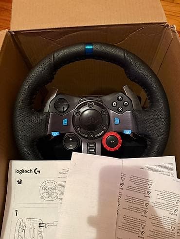 playstation rul: Logitech G29 Driving Force sükan və pedal seti Qiymeti 350 manat - — 2