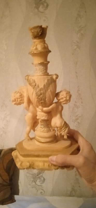 Şamlar: Fiqur, rəng - Bej — 2