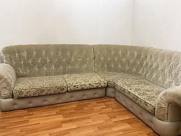 hamam dekoru: Klassik üslublu qonaq otağı dəsti - Künc divan: L formalı, yumşaq — 2