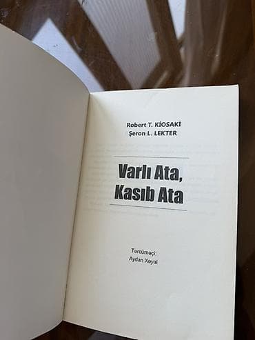 el jurnal: Məhsul: Kitab – “Varlı Ata, Kasıb Ata” (Rich Dad, Poor Dad) — 5