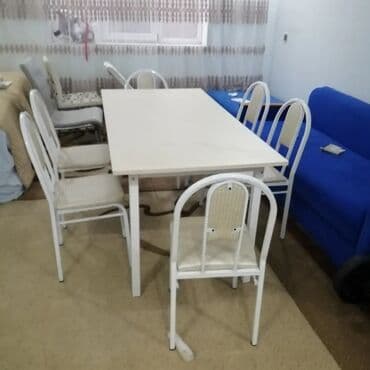 miz ustul: Mətbəx üçün, Yeni, Qatlanmayan, Stul — 29