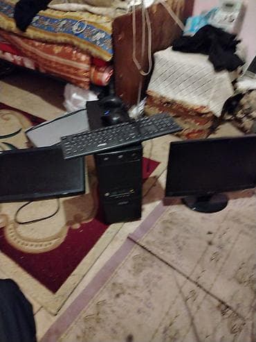 Masaüstü kompüterlər və iş stansiyaları: Masaüstü kompüter dəsti Tərkib: - Sistem bloku: Gigabyte korpuslu, ön — 5