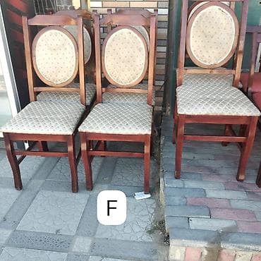 acilib yigilan stul: Qonaq otağı üçün, İşlənmiş, Qatlanmayan, Stul — 5
