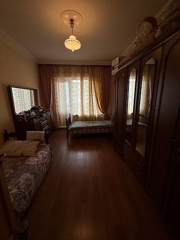 otag: 2otaqlıdan 3 otaqlıya düzəlmə mənzil - geniş zal, iki yataq otağı - — 4