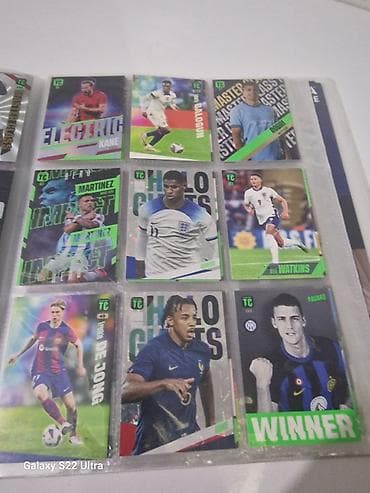 tar: Panini Top Class futbol kolleksiya kartları – albom səhifələrində — 3