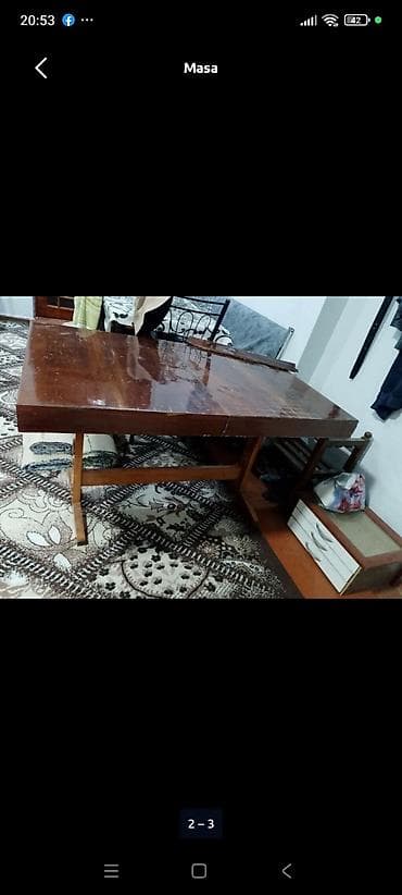 işlənmiş masa: Stol açılır — 2